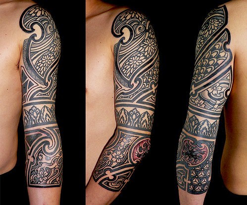 Tribal Tattoos tribal tattoos full arm