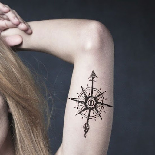 compass tattoo