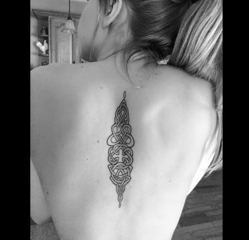 Spine tattoos