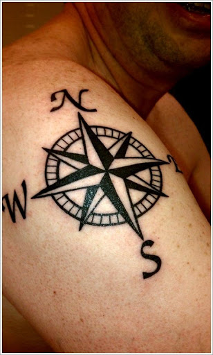 compass tattoo