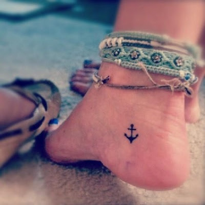 Anchor tattoos