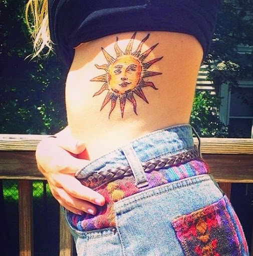 sun Tattoo sun tattoo