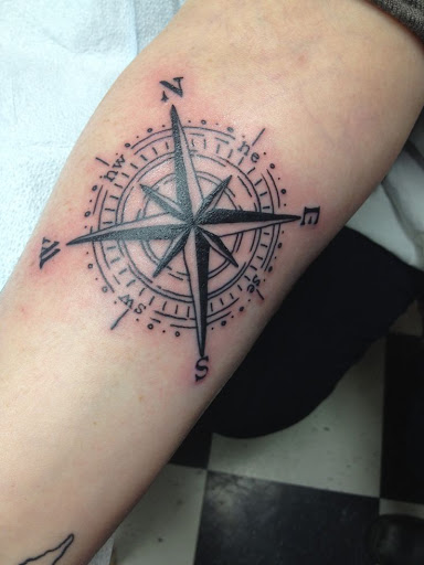 compass tattoo