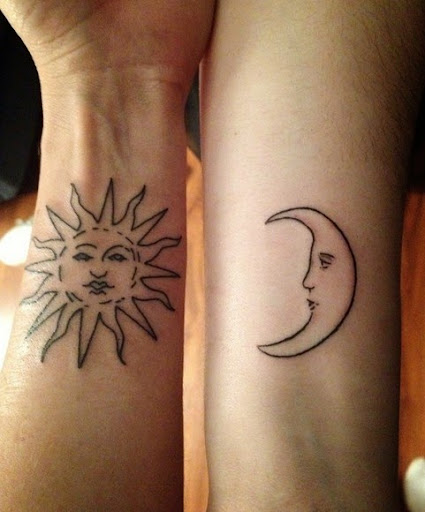 sun Tattoos sun tattoos on wrist.