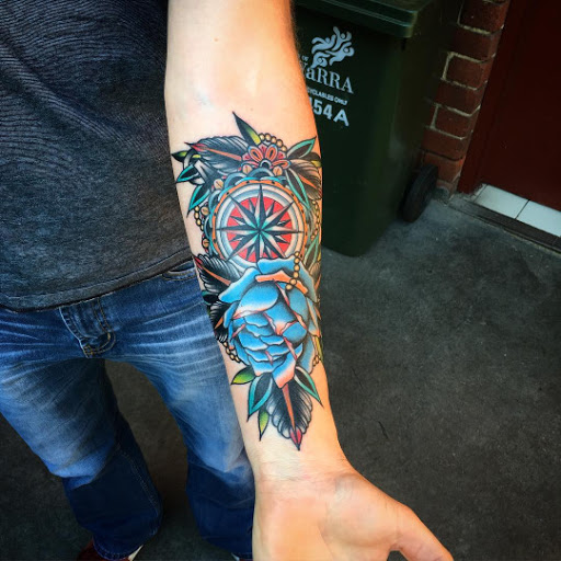 compass tattoo