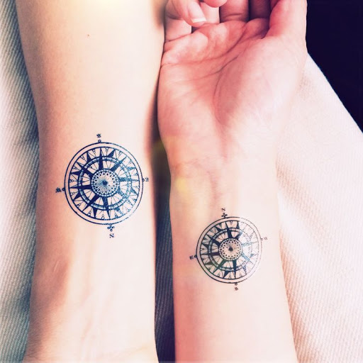 compass tattoo