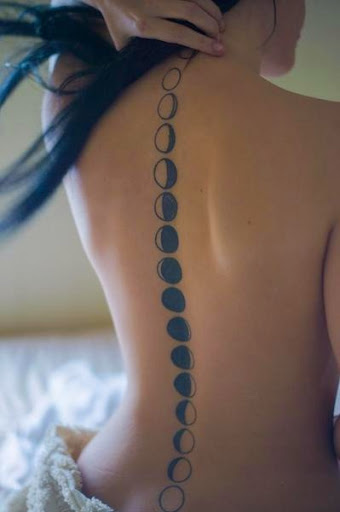 Spine tattoos