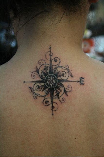 compass tattoo