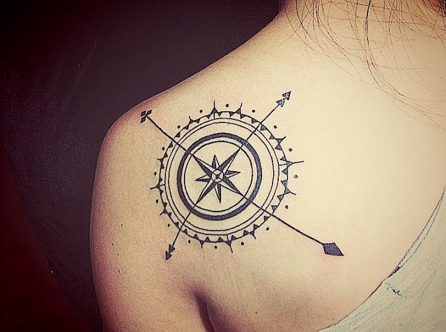 compass tattoo
