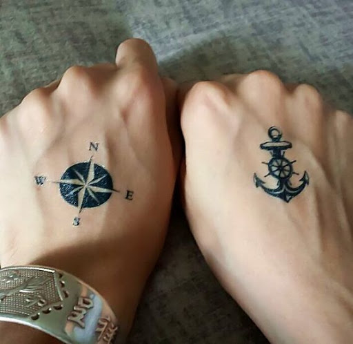 compass tattoo