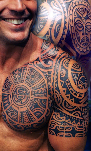 polynesian tattoos for men