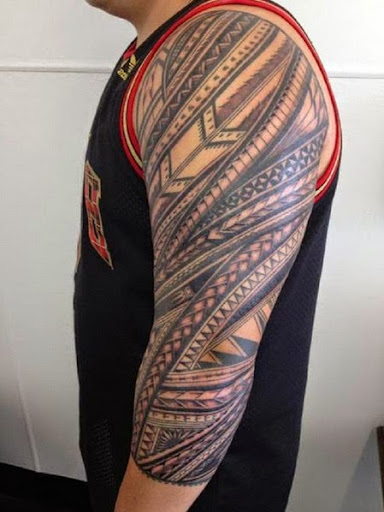 Tribal Tattoos hawaiian tribal tattoos on arm for men