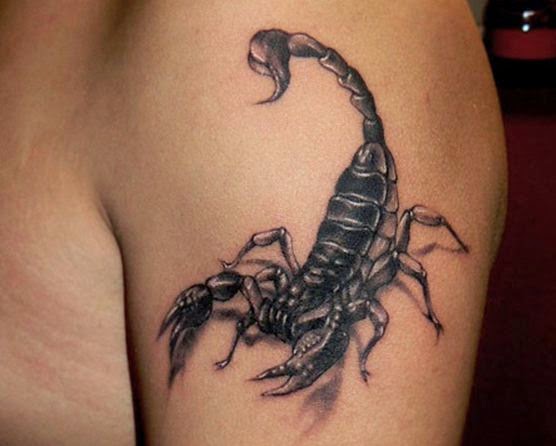 3d scorpion tattoos