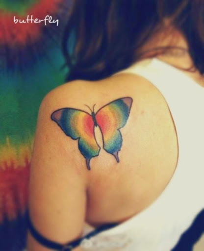 Shoulder tattoos Butterfly shoulder tattoos