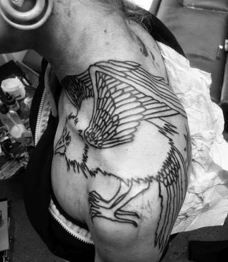 Shoulder tattoos Eagle tattoo designs for men and women on Shoulder