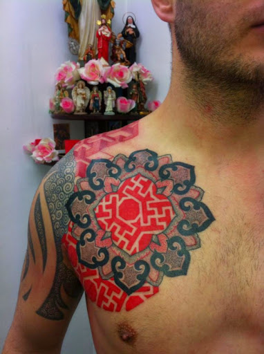 Shoulder tattoos 3d tattoo designs ideas for men