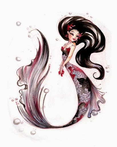 Mermaid Tattoos art