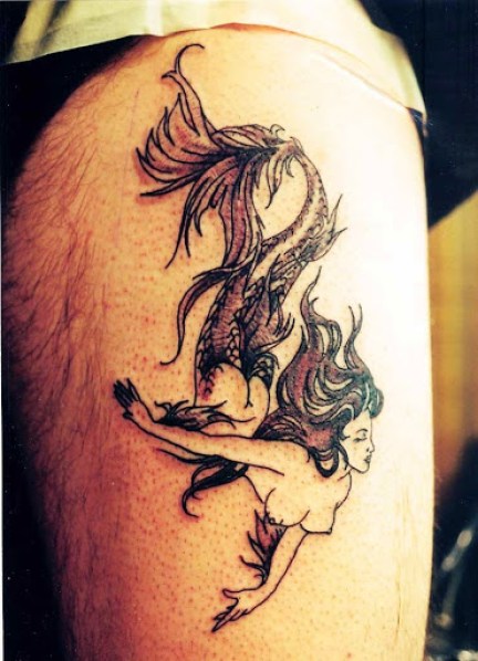 Mermaid Tattoos for men