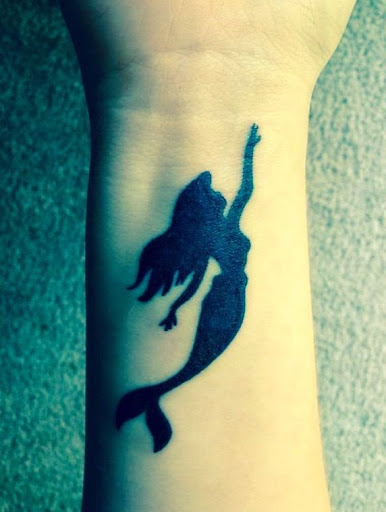 Mermaid Tattoos on wrist