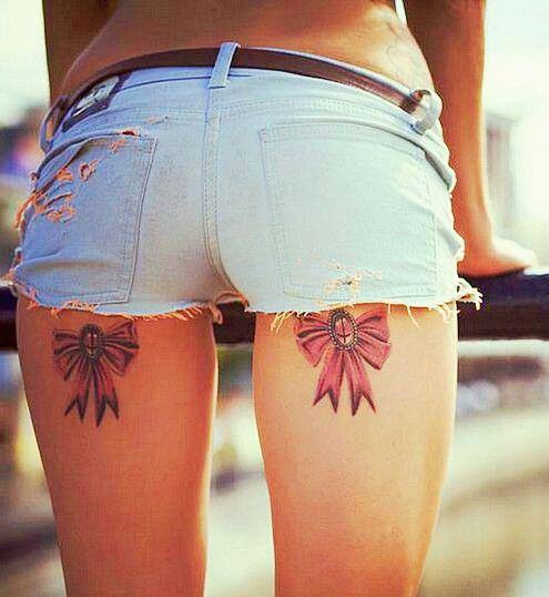 thigh tattoos