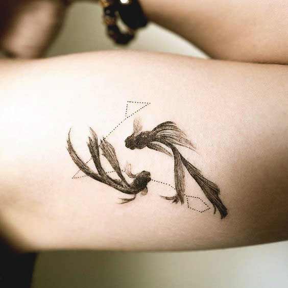 Best Pisces tattoos designs