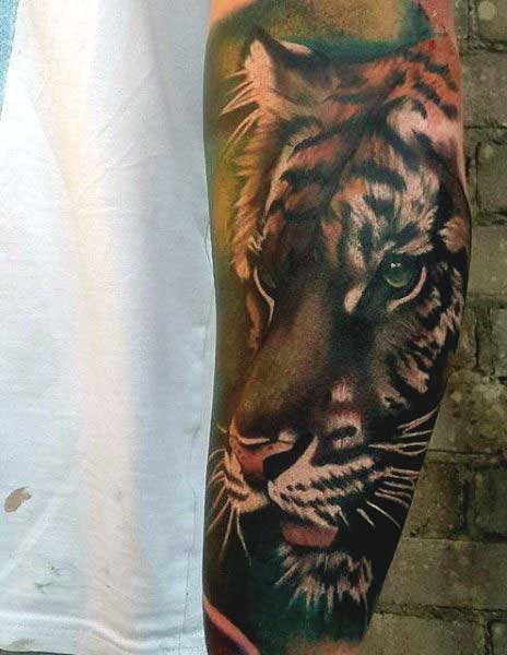 Best Tiger Tattoos For Men And Women Tiger tattoo designs on forearm for guys