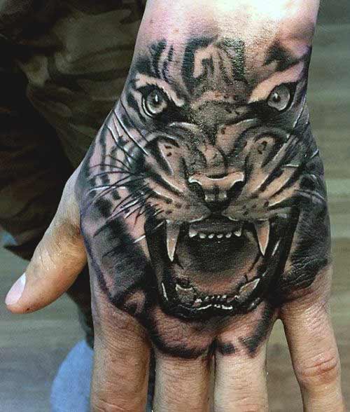 Best Tiger Tattoos For Men And Women Tiger tattoo designs on hand for men and women