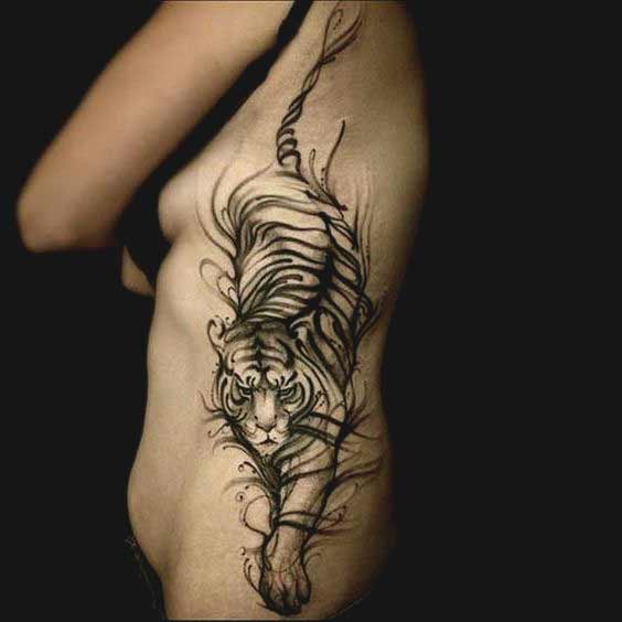 Best Tiger Tattoos For Men And Women Tiger tattoo designs on ribs ideas for girls