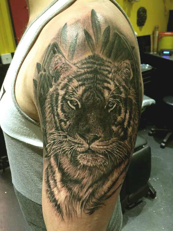 Best Tiger Tattoos For Men And Women Best Tiger tattoo designs for biceps