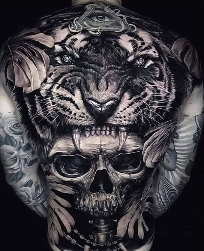 back tattoos on spine