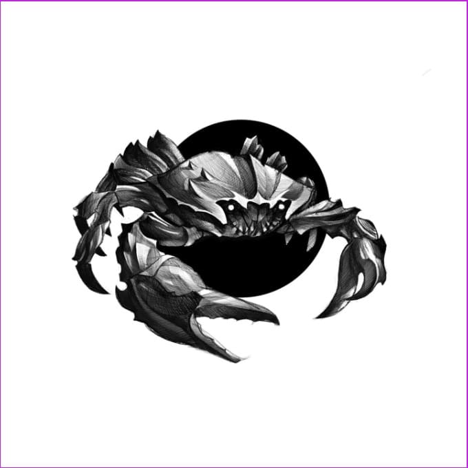 cancer zodiac tattoos ideas