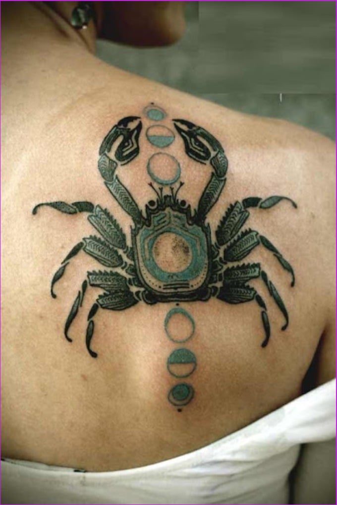 cancer zodiac tattoos