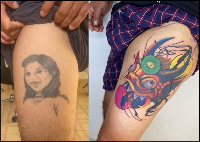 easy cover up tattoo designs 