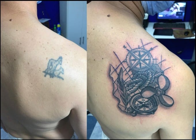 shoulder tattoo cover up 