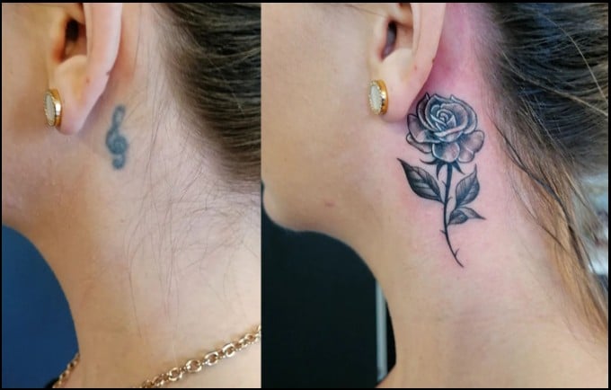 neck tattoo cover up 