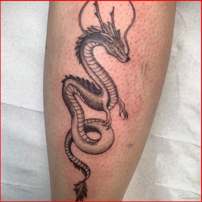 girl with dragon tattoo