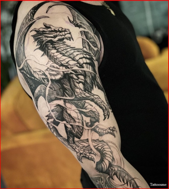 puff the magic dragon tattoo