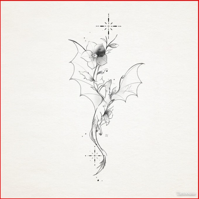 dragon drawing tattoos