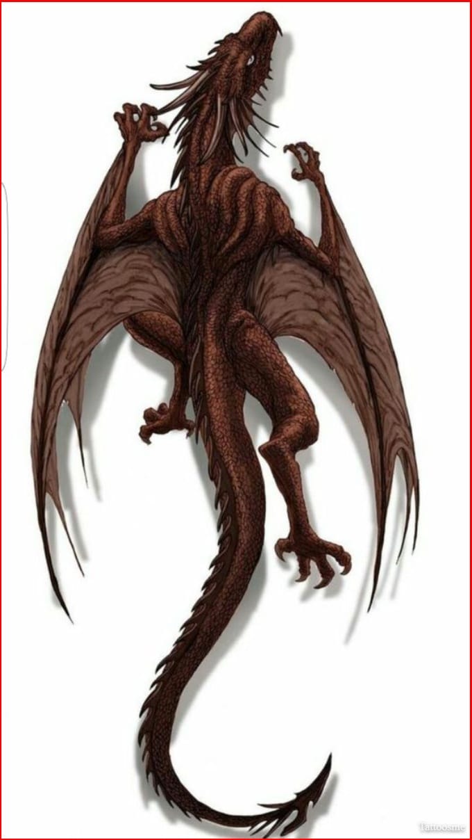 red dragon tattoo ideas