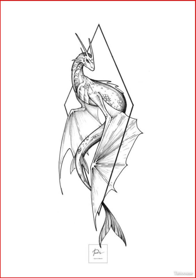 Dragon tattoos for women