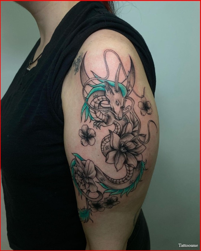 Dragon tattoos for women