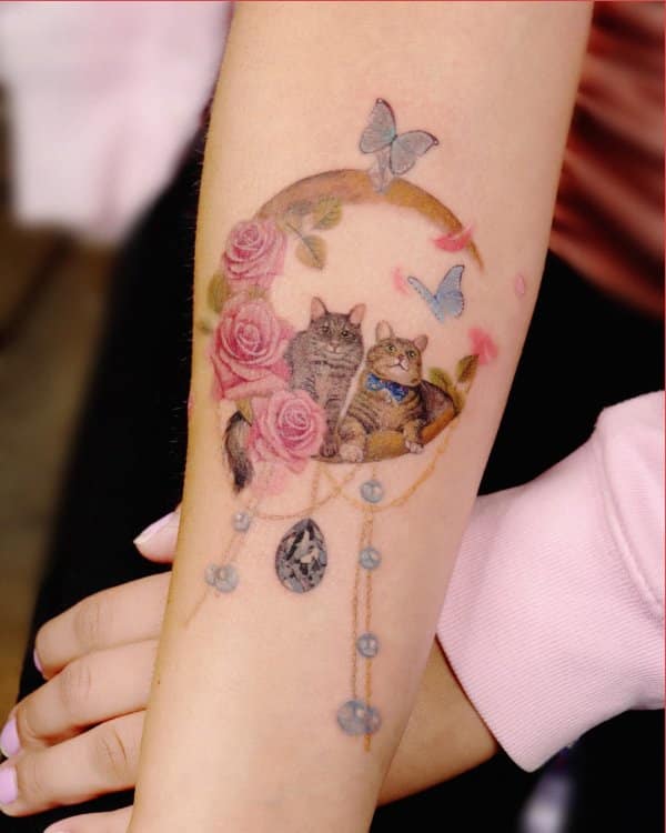 dreamcatcher tattoos on your arm