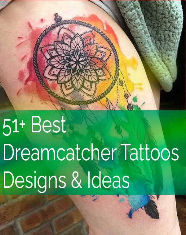 best dreamcatcher tattoos
