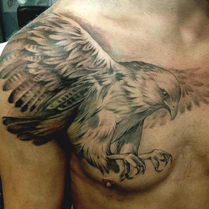 Elegant flying eagle tattoos Elegant flying eagle tattoos