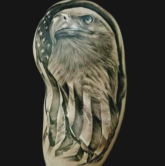 Best eagle tattoo ideas Bald eagle tattoos