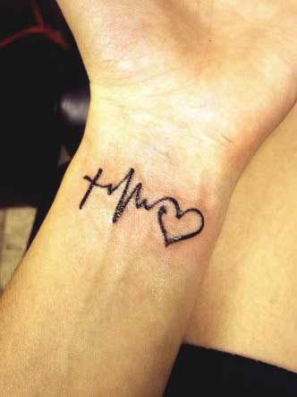 Best Faith Hope Love Tattoo Designs Small faith hope love symbols tattoo designs on wrist for boys and girls