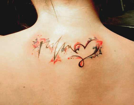 Best Faith Hope Love Tattoo Designs Faith hope and love tattoo symbol behind the neck ideas for girls