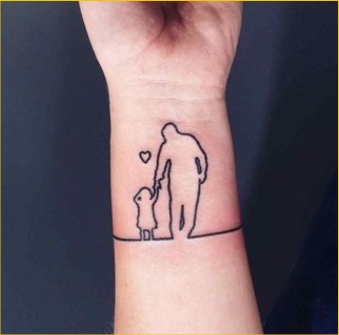 father tattoos for daughters