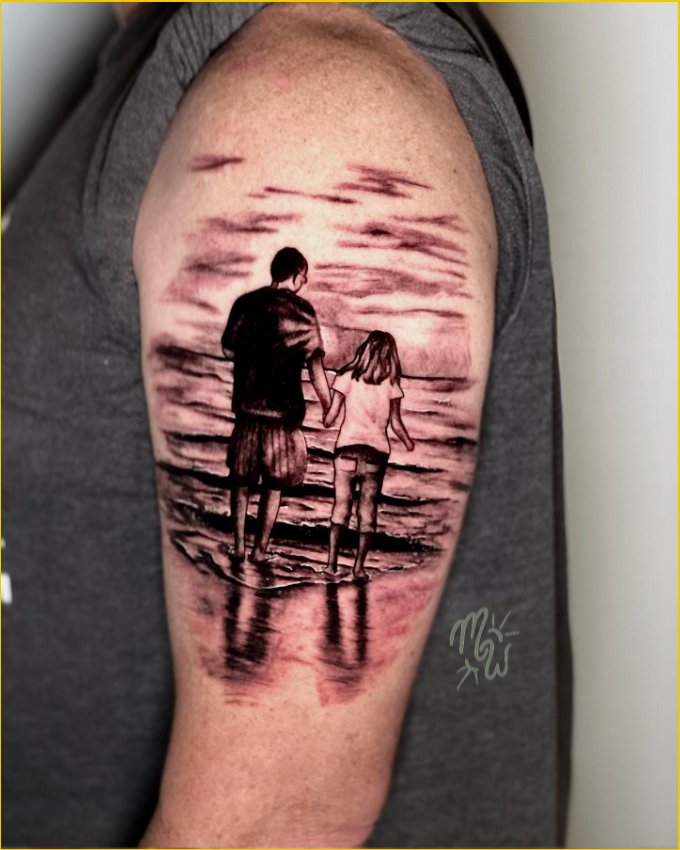 father tattoos for daughter
