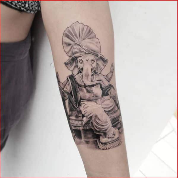 lord ganesha tattoos